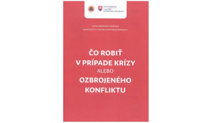 Fotka pre článok ČO ROBIŤ V PRÍPADE KRÍZY alebo OZBROJENÉHO KONFLIKTU