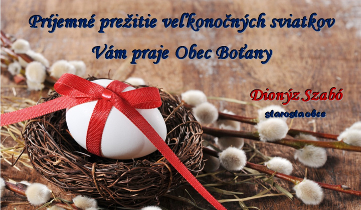 Aktuality / Veľkonočný pozdrav - Húsvéti üdvözlet 